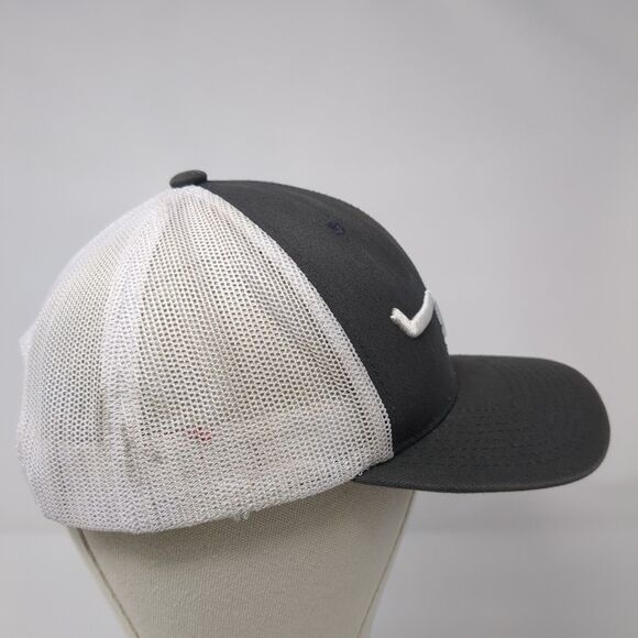 Kimes Ranch Snapback Mesh Back Trucker Hat Gray OSFA Embroidered - Picture 4 of 10